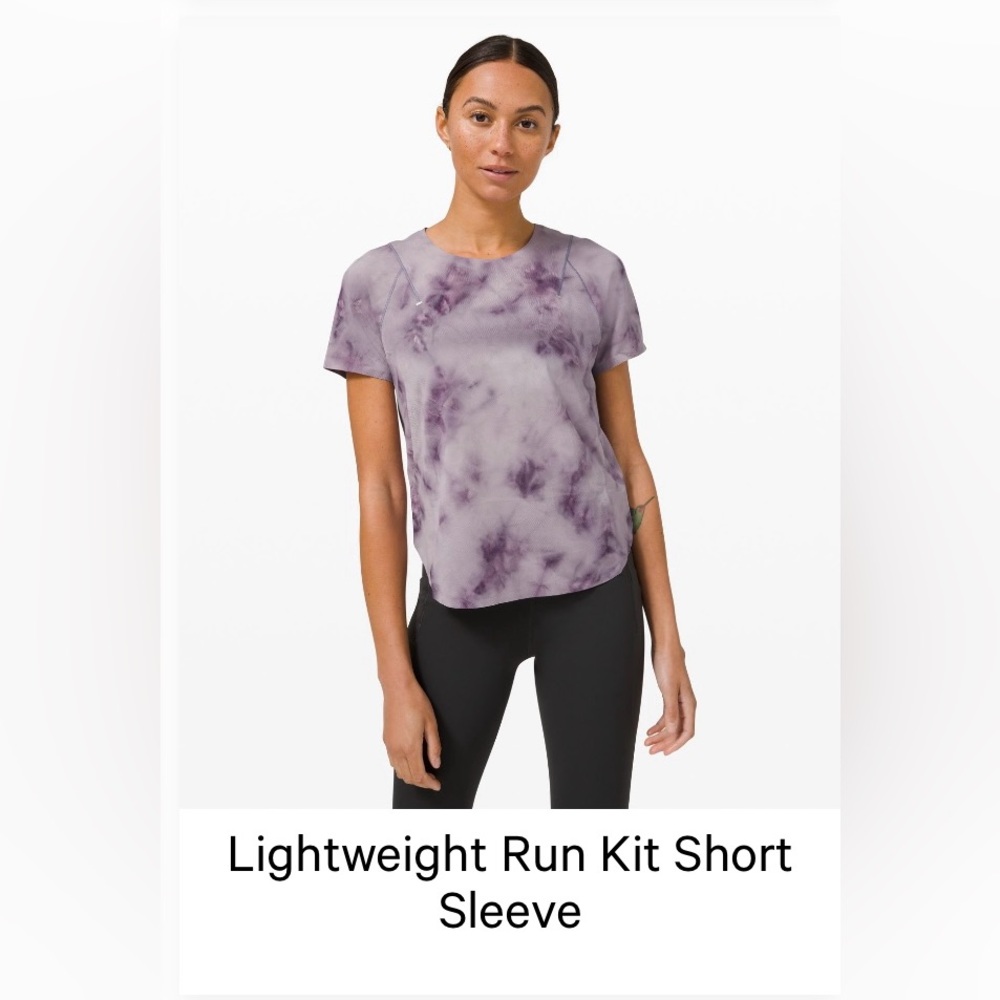 Lululemon Lightweight Run Kit Short Sleeve